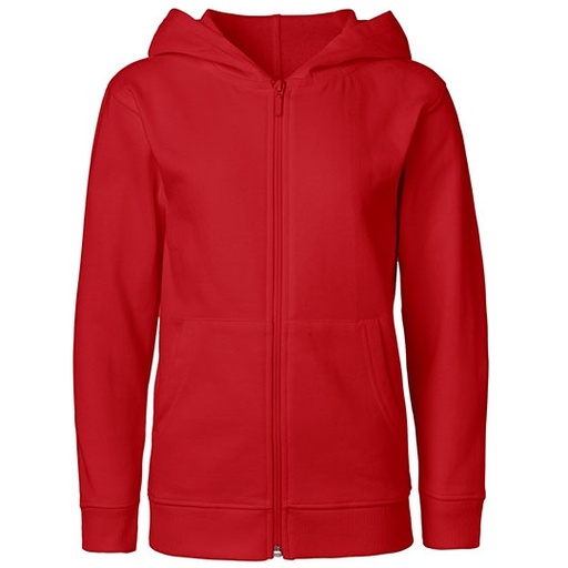 Bluza dziecieca zapinana na zamek NE13301 - Red