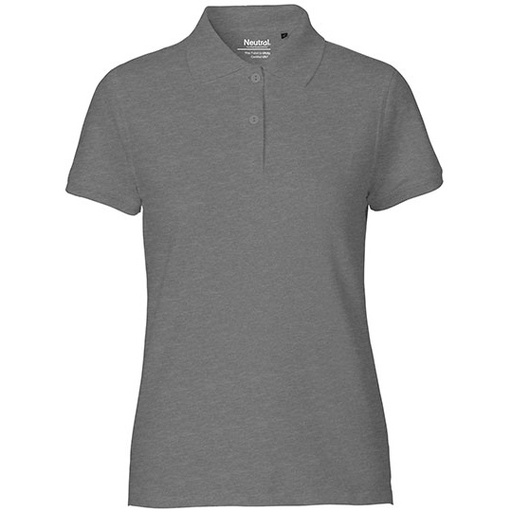 Damska klasyczna koszulka polo NE22980 - Dark Heather