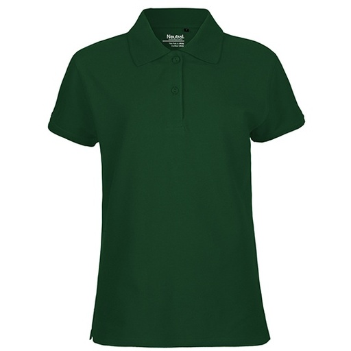 Damska klasyczna koszulka polo NE22980 - Bottle Green