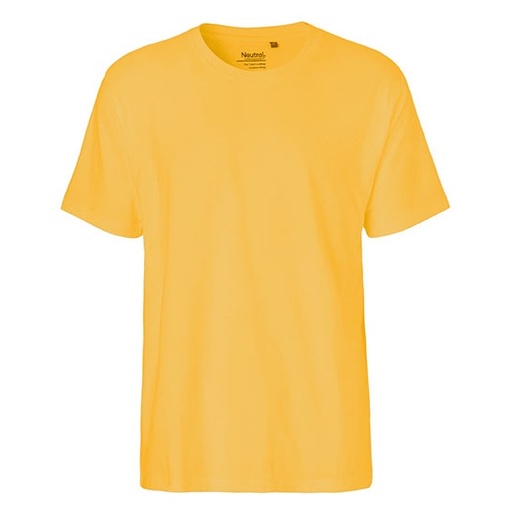 Męski T-shirt klasyczny NE60001 - Yellow
