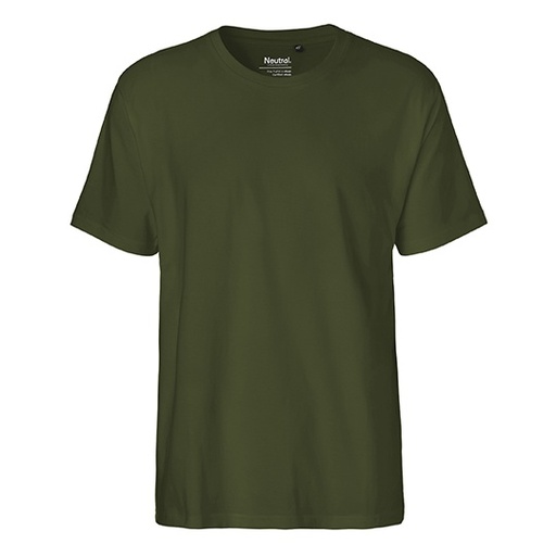 Męski T-shirt klasyczny NE60001 - Military