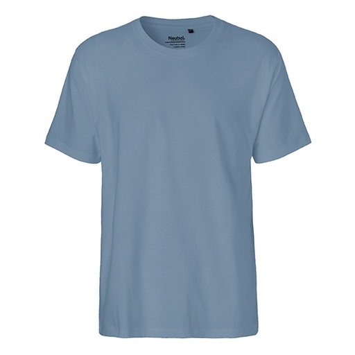 Męski T-shirt klasyczny NE60001 - Dusty Indigo