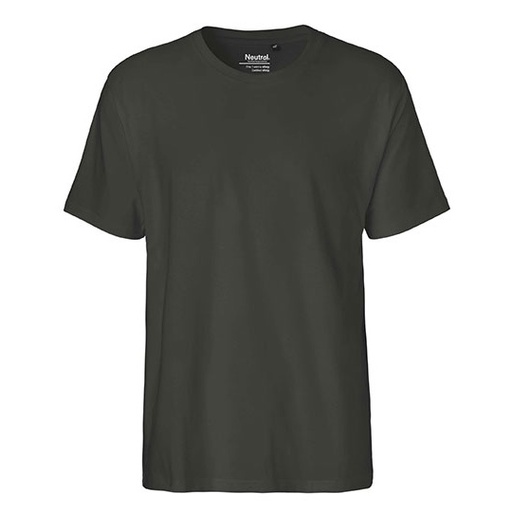Męski T-shirt klasyczny NE60001 - Charcoal