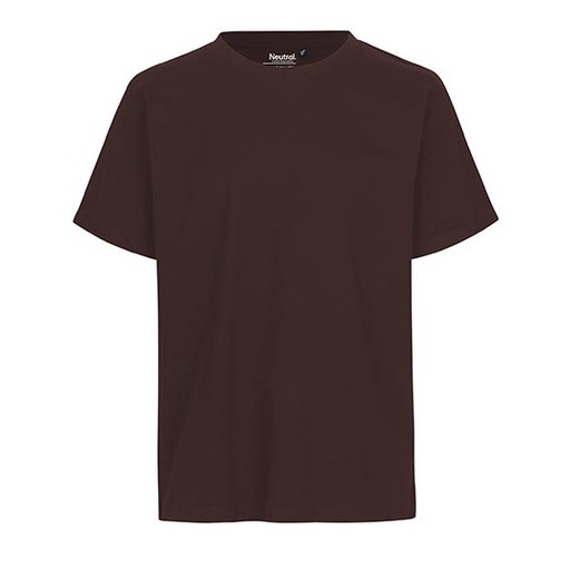 Koszulka Klasyczna Bawełna Organiczna NE60002 - Brown