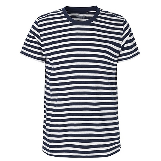 T-shirt Meski Dopasowany Bawelna Organiczna NE61001 - White