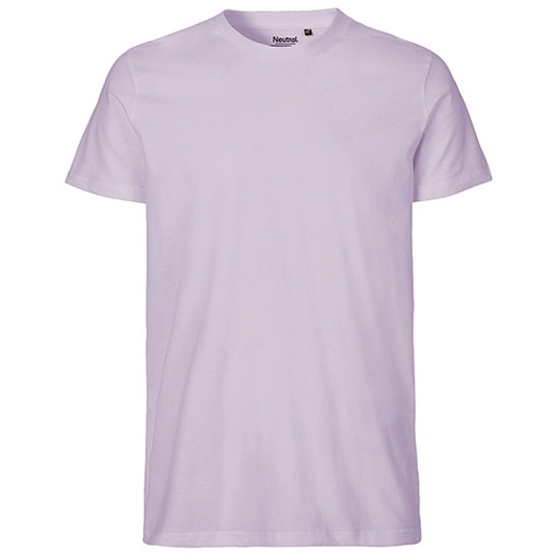 Męski t-shirt dopasowany NE61001 - Dusty Purple