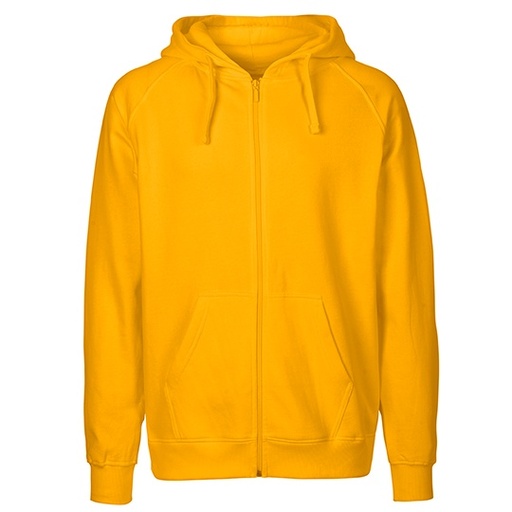 Bluza Męska Rozpinana z Kapturem NE63301 - Yellow