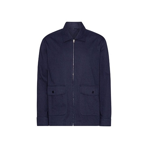 Kurtka diagonalna NE67701 - Navy