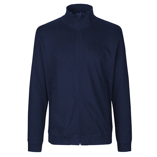 Bluza Unisex ze Stojka Bawełna Organiczna NE73601 - Navy