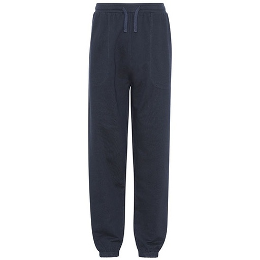 Spodnie Dresowe Unisex Luzny Kroj Bawełna Organiczna NE74003 - Navy