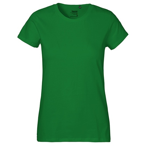 Damski klasyczny T-shirt NE80001 - Green