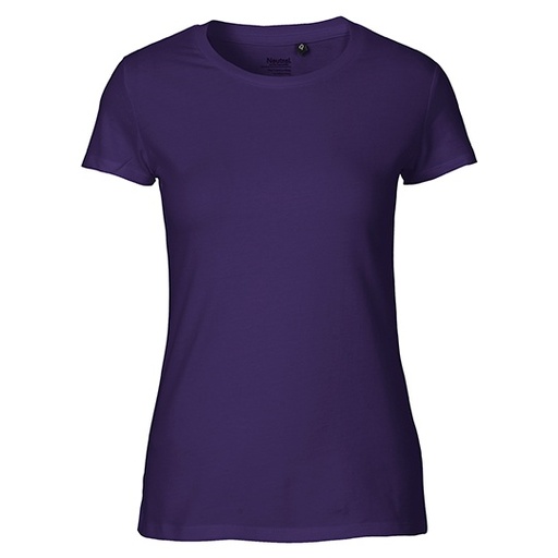 Damski t-shirt z bawełny NE81001 - Purple