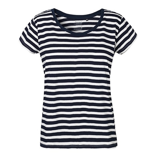 Damski T-shirt Oversize NE81003 - White