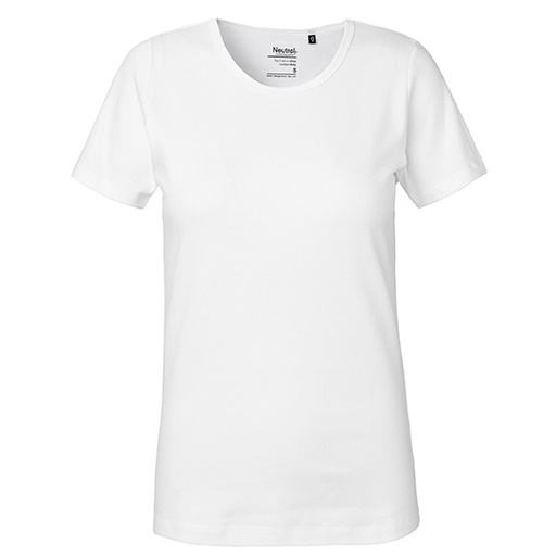 Damski T-shirt Interlock NE81029 - White