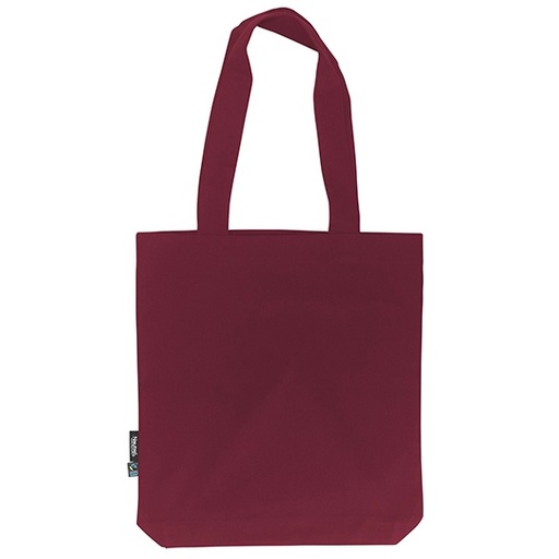 Torba bawełniana diagonalna NE90003 - Bordeaux