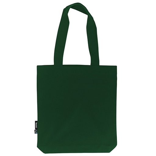 Torba bawełniana diagonalna z długimi uchwytami NE90003 - Bottle Green