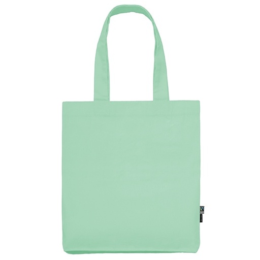Torba bawełniana diagonalna NE90003 - Dusty Mint