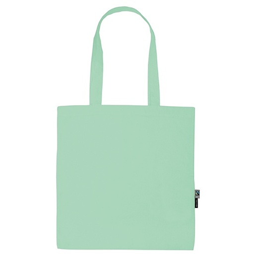 Torba bawełniana z długimi uchwytami NE90014 - Dusty Mint