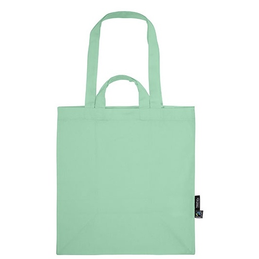 Torba diagonalna z bawełny NE90030 - Dusty Mint