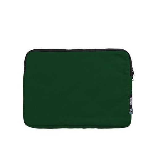Torba na laptop 13" z bawełny NE90040 - Bottle Green