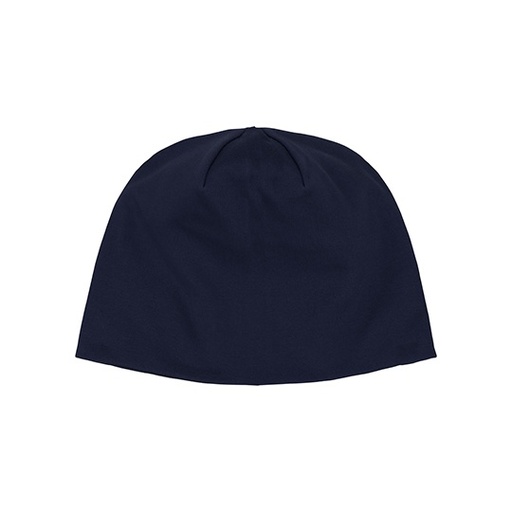Czapka Klasyczna Bawełna Organiczna Fairtrade Interlock NE93051 - Navy