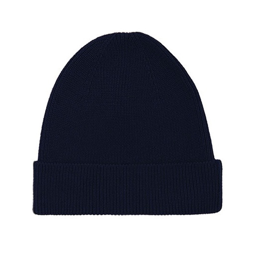 Czapka Beanie Bawelna Organiczna Fairtrade NE93057 - Navy