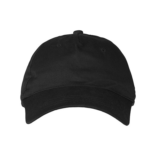 Czapka bawełniana pięciopanelowa - Black