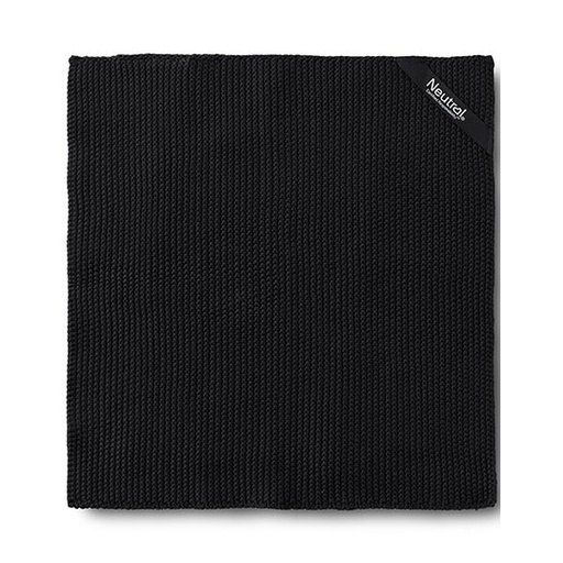 Ścierki kuchenne bawełniane prążkowane NE95011 - Black