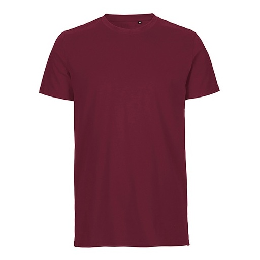 T-shirt Unisex Slim Bawełna Organiczna NET61001 - Bordeaux