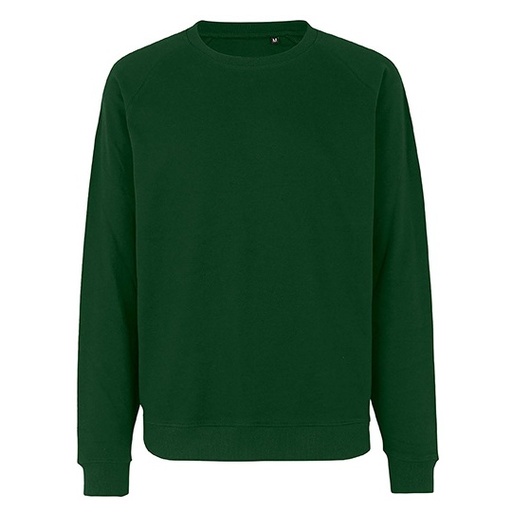Bluza Raglanowa Unisex Bawelna Organiczna NET63001 - Bottle Green