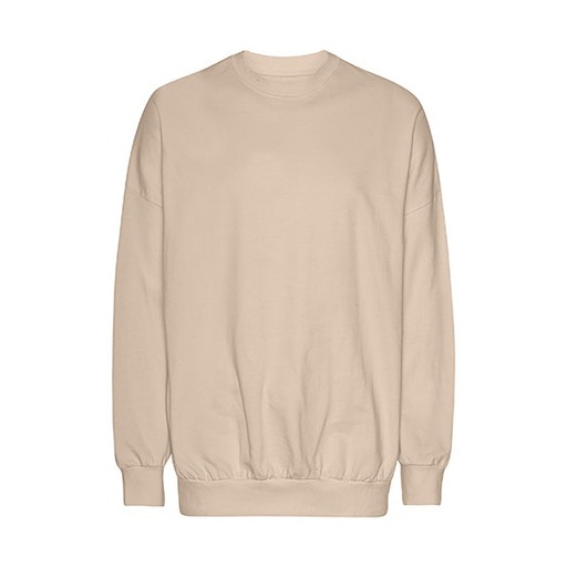 Bluza Oversize Bawelna Organiczna NET63011 - Sand