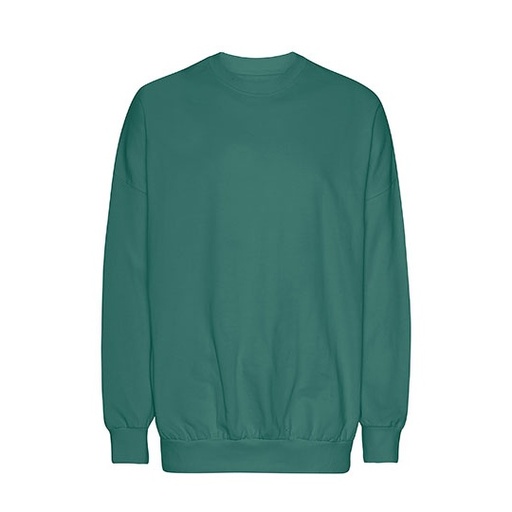 Bluza Oversize Bawełna Organiczna NET63011 - Teal