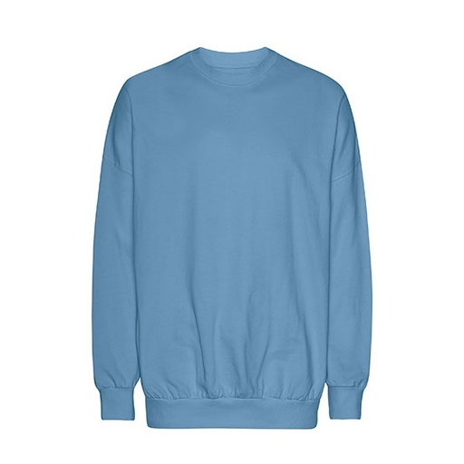 Bluza oversize NET63011 - Dusty Indigo