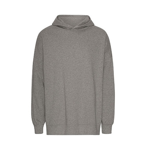 Bluza Oversize z Kapturem NET63111 - Sport Grey