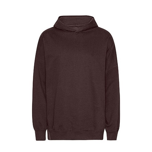 Bluza Oversize Czesana Bawełna Organiczna NET63111 - Brown