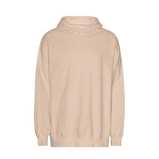 Bluza Oversize Czesana Bawelna Organiczna NET63111 - Sand