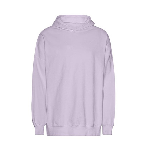 Bluza Oversize z Kapturem NET63111 - Dusty Purple