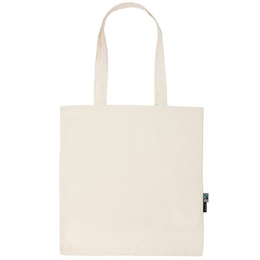 Torba bawełniana z długimi uchwytami NET90014 - Nature