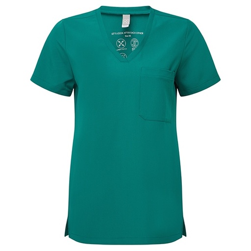 Tunika Damska Nowoczesna Oddychająca Stretch NN300 - Clean Green