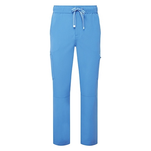 Spodnie Cargo Męskie Oddychajace Stretch NN500 - Ceil Blue