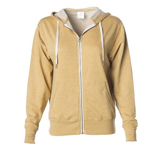 Bluza Unisex z Kapturem Francuska Frotte NP354 - Golden Wheat Heather