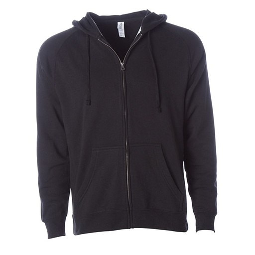 Bluza Unisex Raglan na Zamek NP355 - Black