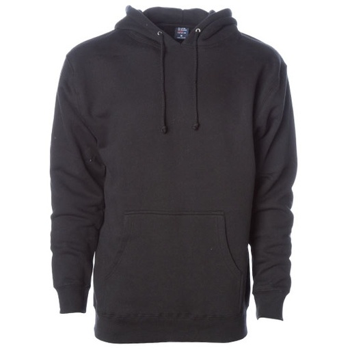 Męska bluza z kapturem heavyweight NP380 - Black