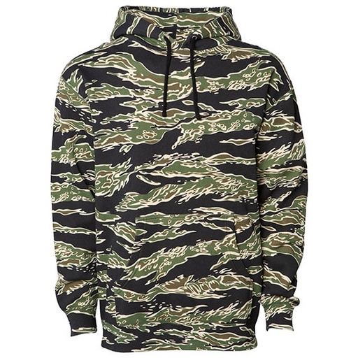 Męska bluza z kapturem NP380 - Tiger Camo
