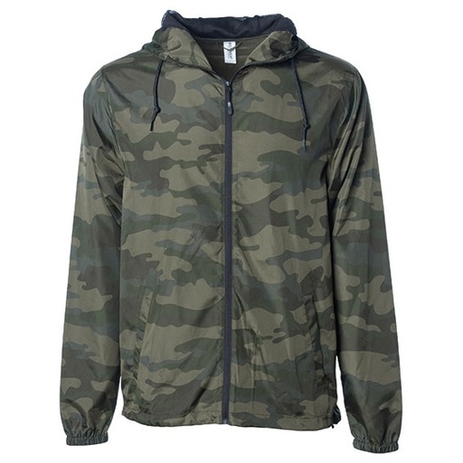 Lekka kurtka przeciwwiatrowa unisex NP700 - Forest Camo & Black