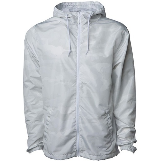 Kurtka Przeciwwiatrowa Unisex Kamuflaz NP700 - White Camo