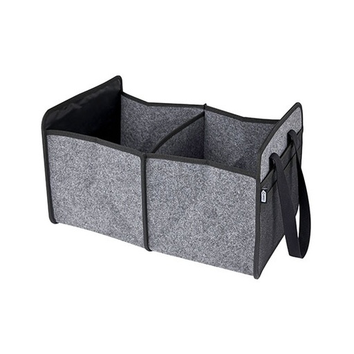 [NT0664-1000363799] Składany filcowy organizer do bagażnika NT0664 - Medium Grey