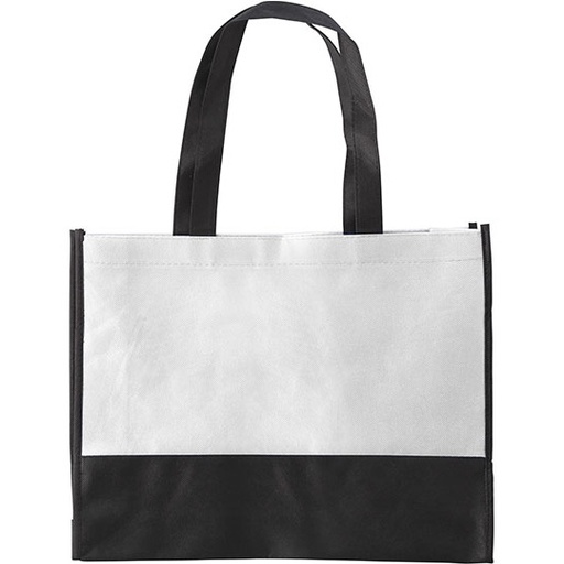 Torba na Zakupy Nietkana z Klapka Boczna NT0971 - White