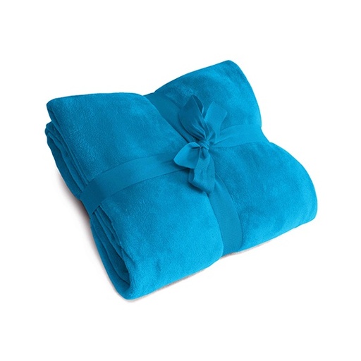 Koc mikropolarowy z wstążką NT1511 - Royal Blue