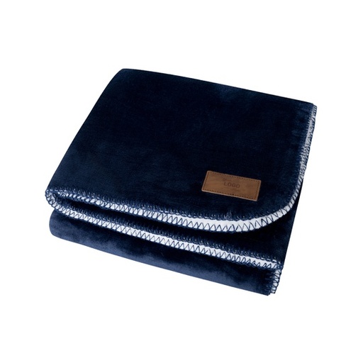 [NT1566-1000354760] Koc polarowy sherpa NT1566 - Navy & White